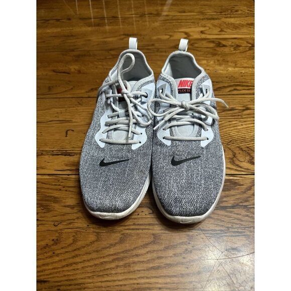 Nike Women’s Flex Trainer 9 Gray Blue Red Running Sneaker AQ7491-400 Size 11 - Picture 2 of 8